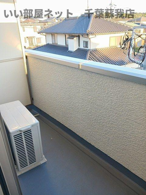 イセミネット市原のバルコニー|広々としたバルコニーです