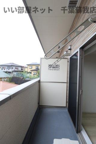 イセミネット市原のバルコニー|広々としたバルコニーです