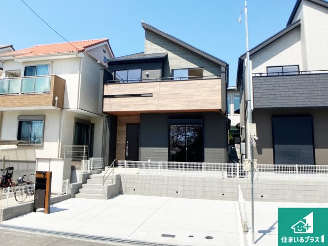 神戸市垂水区南多聞台　新築一戸建ての外観|お客様に長く安心して住んでいだだける事にこだわった家づくり！住んでからのアフターサービスにもしっかりと取り組んでいます！