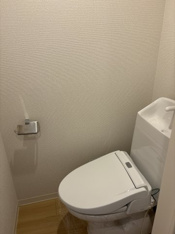 トイレもきれいです