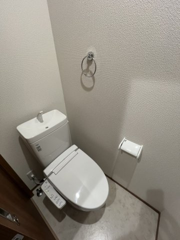清潔感のあるトイレです