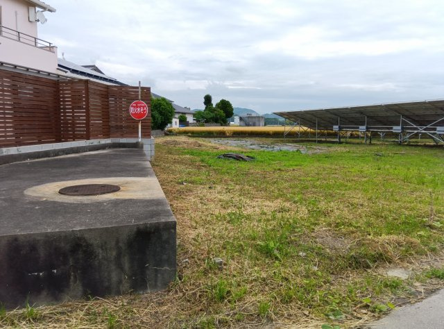 朝倉郡筑前町三並　売り土地の外観