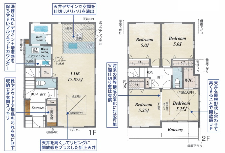 南向きで陽当たり良好　南多聞台8丁目　新築2区画　1号棟