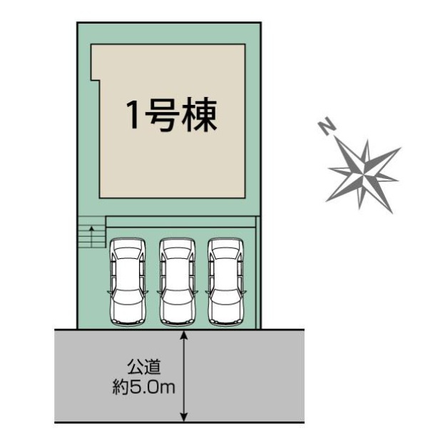 四街道市旭ケ丘３丁目の区画図
