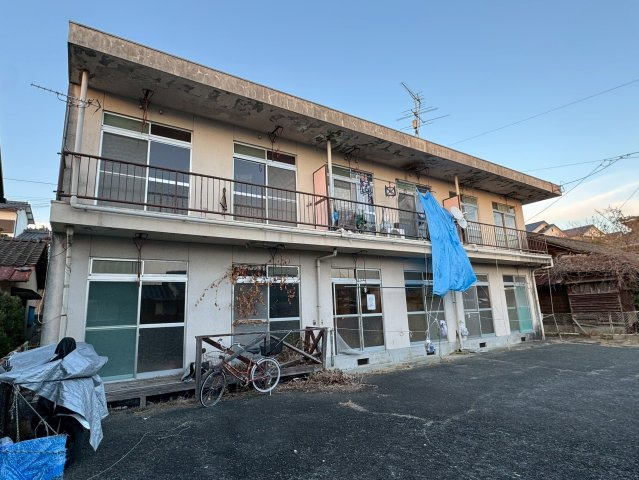 熊本市北区　一棟アパート　の外観