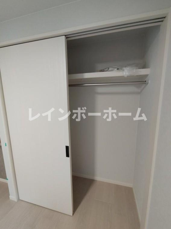 （仮称）高砂3丁目パレスの収納|※建築中のため同施工会社参考写真となります。