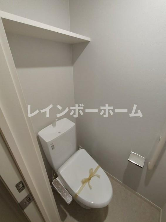 （仮称）高砂3丁目パレスのトイレ|※建築中のため同施工会社参考写真となります。