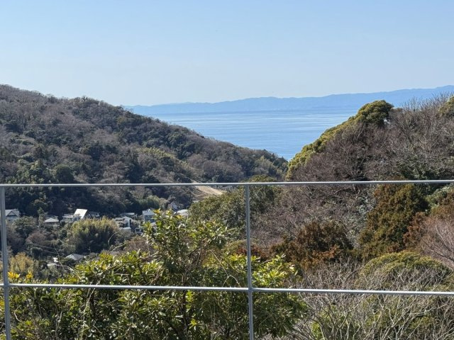 海見え！富士山・相模湾を臨む　絶景を抱く下山口の邸宅の展望|相模湾を臨む