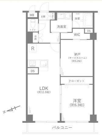 浅草ロイヤルマンションの間取り|新規リノベーションマンション。安心のアフターサービス保証付きですのでご購入後も安心して暮らせます。