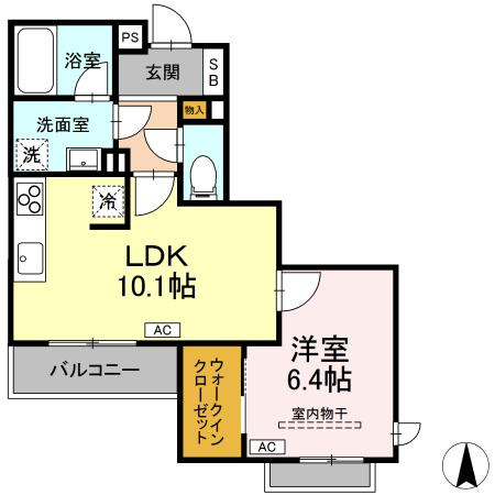 【間取り】 | シャーメゾン大和東レジデンス
