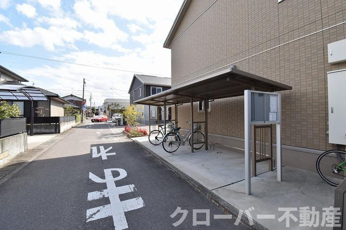 ミルキークォーツのその他共用部分|駐輪場
