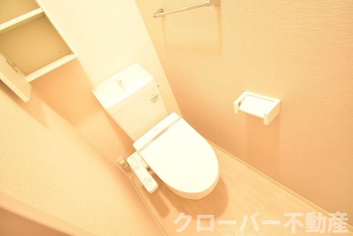ミルキークォーツのトイレ|温水洗浄暖房便座