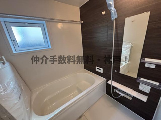 【浴室】 | 神戸市垂水区南多聞台8丁目　新築戸建1号棟　仲介手数料無料！ | お風呂です