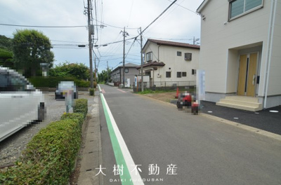 【前面道路含む現地写真】 | 綾瀬市深谷中４丁目　売地　全５区画【仲介手数料無料】
