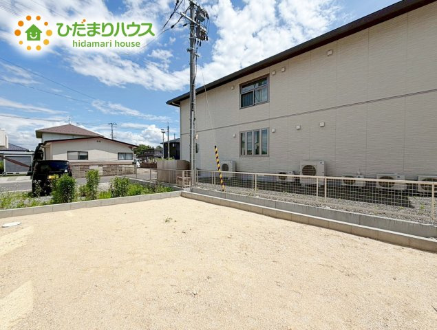郡山市安積町笹川第7　新築戸建　9号棟の庭|お庭付物件になります！お庭遊びや、プールなどお子様も大喜び(^^)