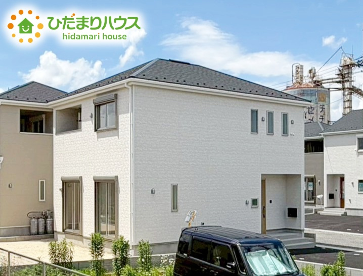 郡山市安積町笹川第7　新築戸建　9号棟の外観|平日・夜間もご案内可能(^^♪お気軽にお問い合わせくださいませ!(^^)!