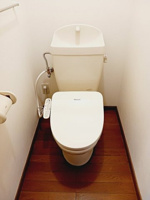 トイレもきれいです
