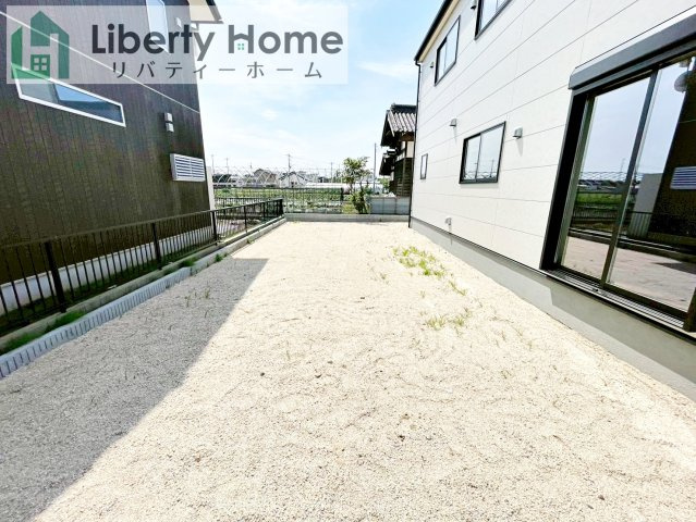 ひたちなか市阿字ヶ浦町第4　新築戸建　2号棟の庭
