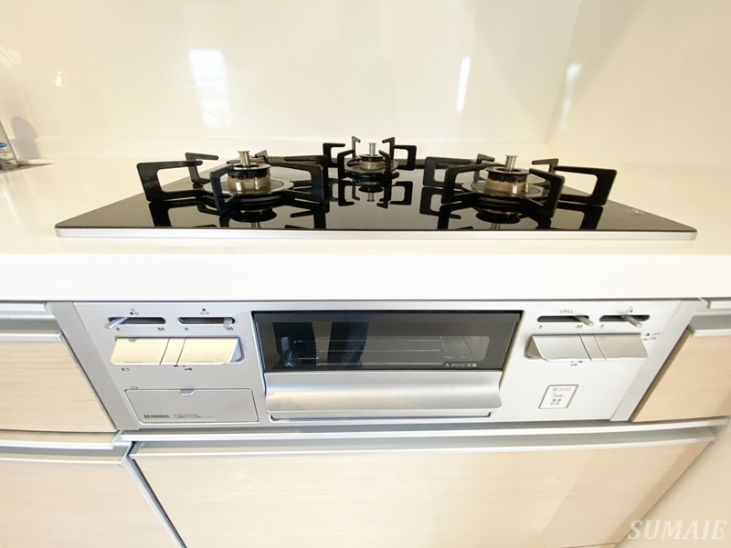 エイチ・エス駒込のキッチン|キッチングリル付きです☆