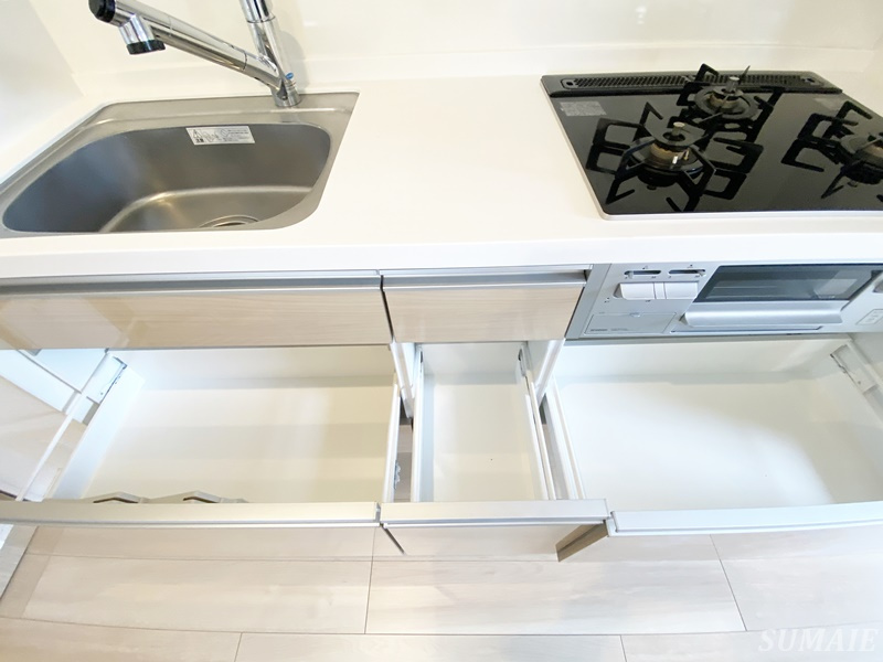 エイチ・エス駒込の収納|キッチン下収納です☆