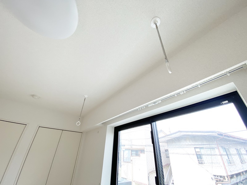 エイチ・エス駒込の設備|室内物干しスペースです☆