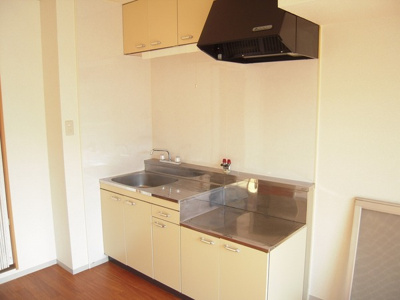 【キッチン】 | パークハイツA | ※リノベ前のお写真です※