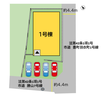【区画図】 | 北九州市八幡東区勝山1丁目2期