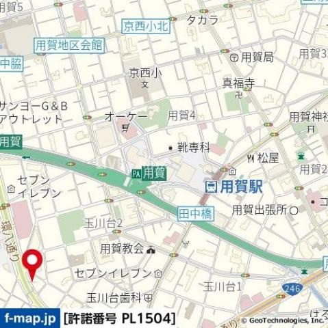 【地図】クレヴィア用賀