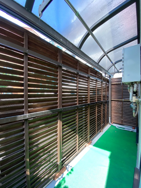 第2大成マンションのバルコニー