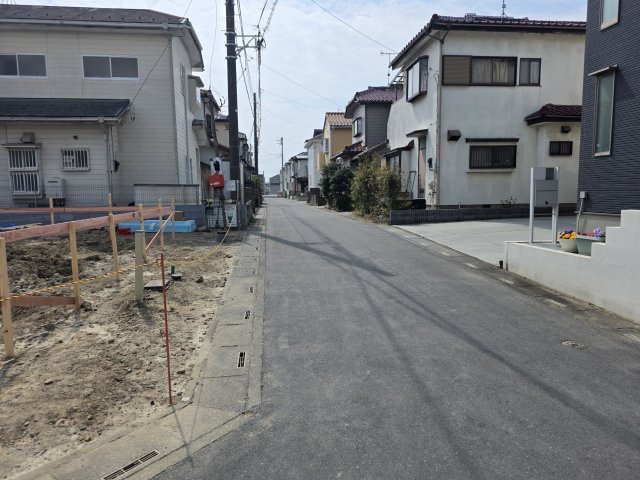 熊谷市大原第３　の前面道路含む現地写真|現地前面道路（2026年03月23日）撮影