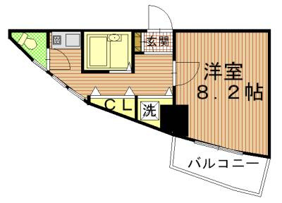 プレサンス京都駅前の間取り
