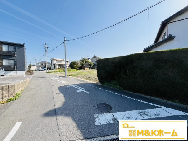 知多郡武豊町字長峰　全1棟の前面道路含む現地写真|R8.3.27撮影　南向き☆