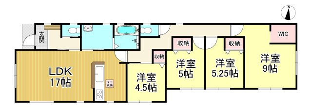 知多郡武豊町字長峰　全1棟の外観|R8.3.27撮影　駐車5台可能☆