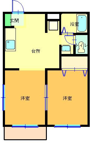 大和市下和田のアパート
