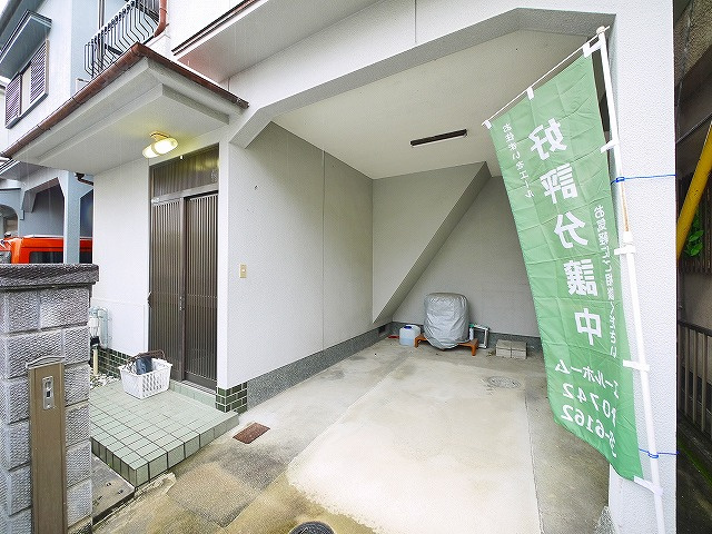 大和郡山市新町一戸建の駐車場