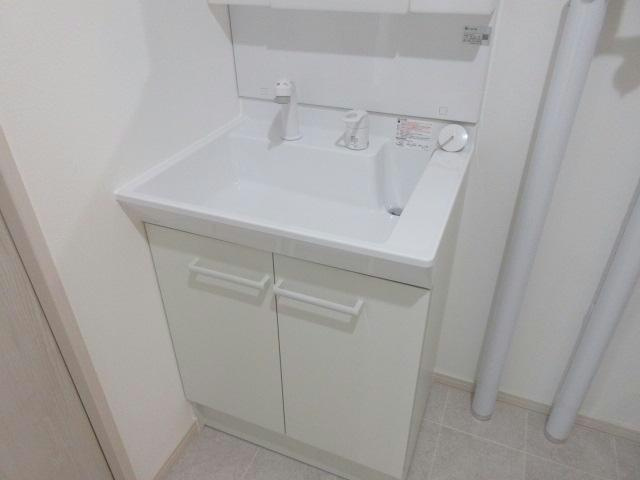 グラシアス帯広の洗面所