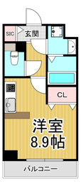 Paseo三軒寺通りの間取り