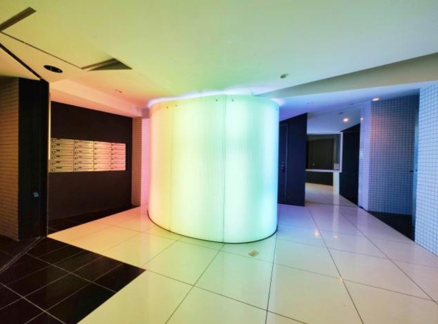 レオーネ金町のロビー