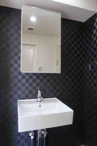 ハイリーフ上野の独立洗面台