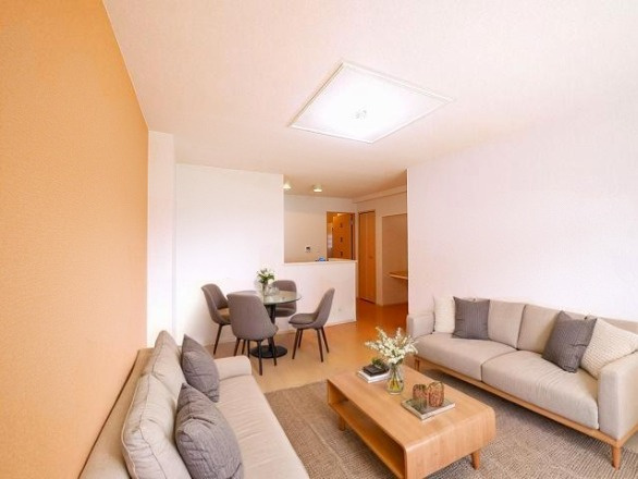 メゾン城東Ⅰの居間・リビング|CGで家具等を配置したもので家具等は含まれません