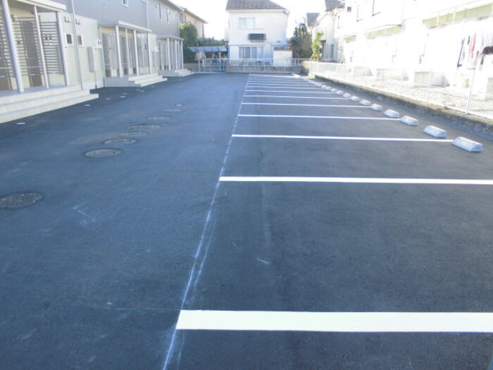 すまいるの駐車場