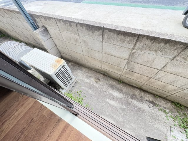 大信コーポNo.5のバルコニー