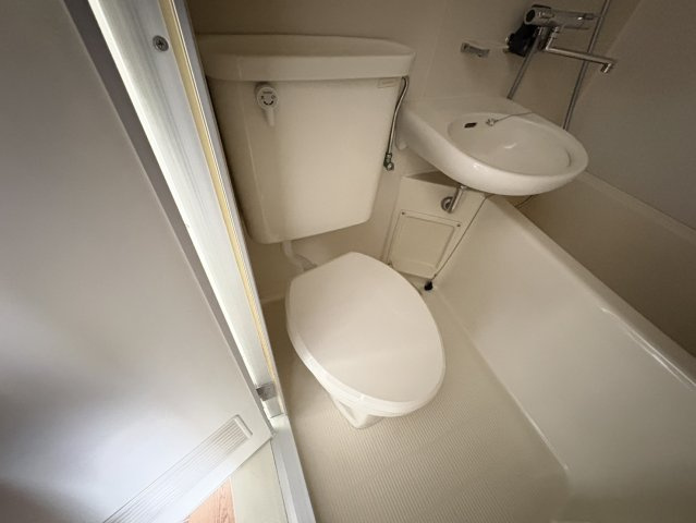 大信コーポNo.5のトイレ