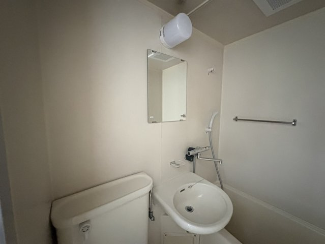 大信コーポNo.5の洗面所