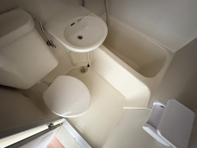 大信コーポNo.5の浴室