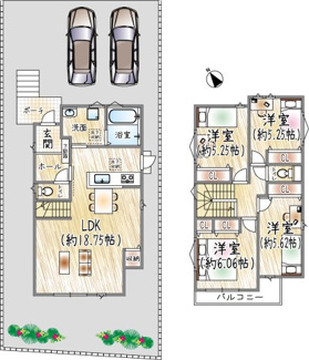 【間取り】 | 宝梅3丁目