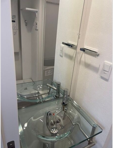 リーデンス今池の洗面所