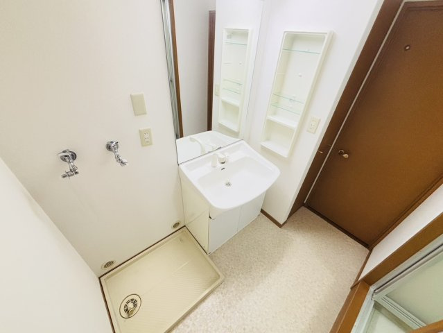 デューク筑紫野の洗面所