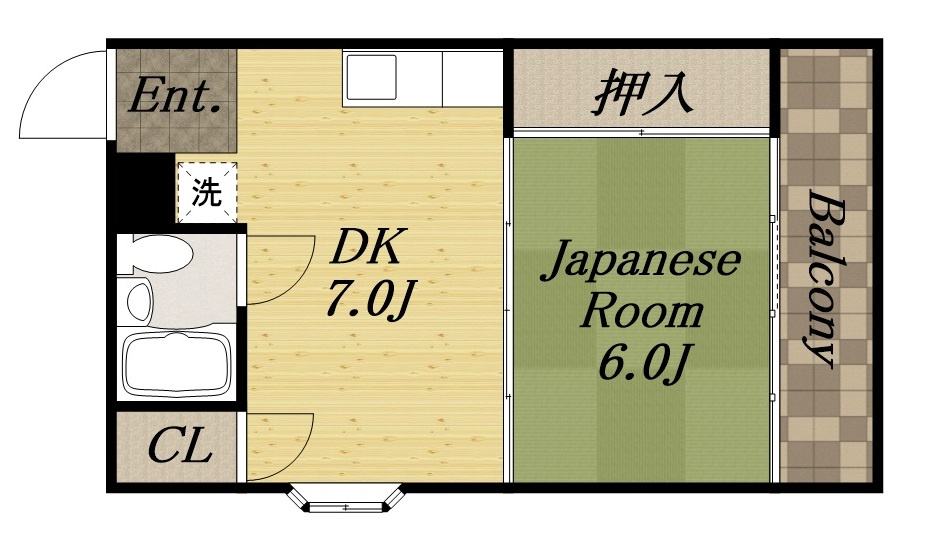 シャトークレインの間取り