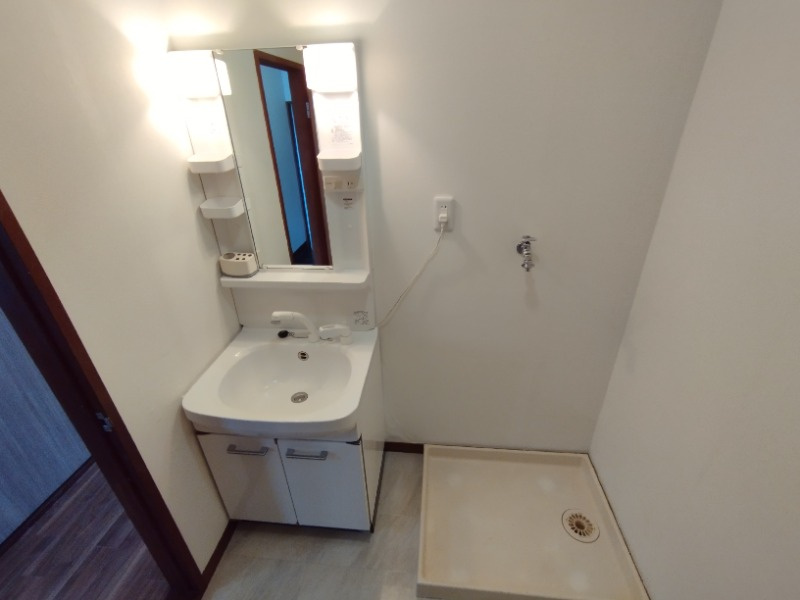 サンシャインさのの洗面所